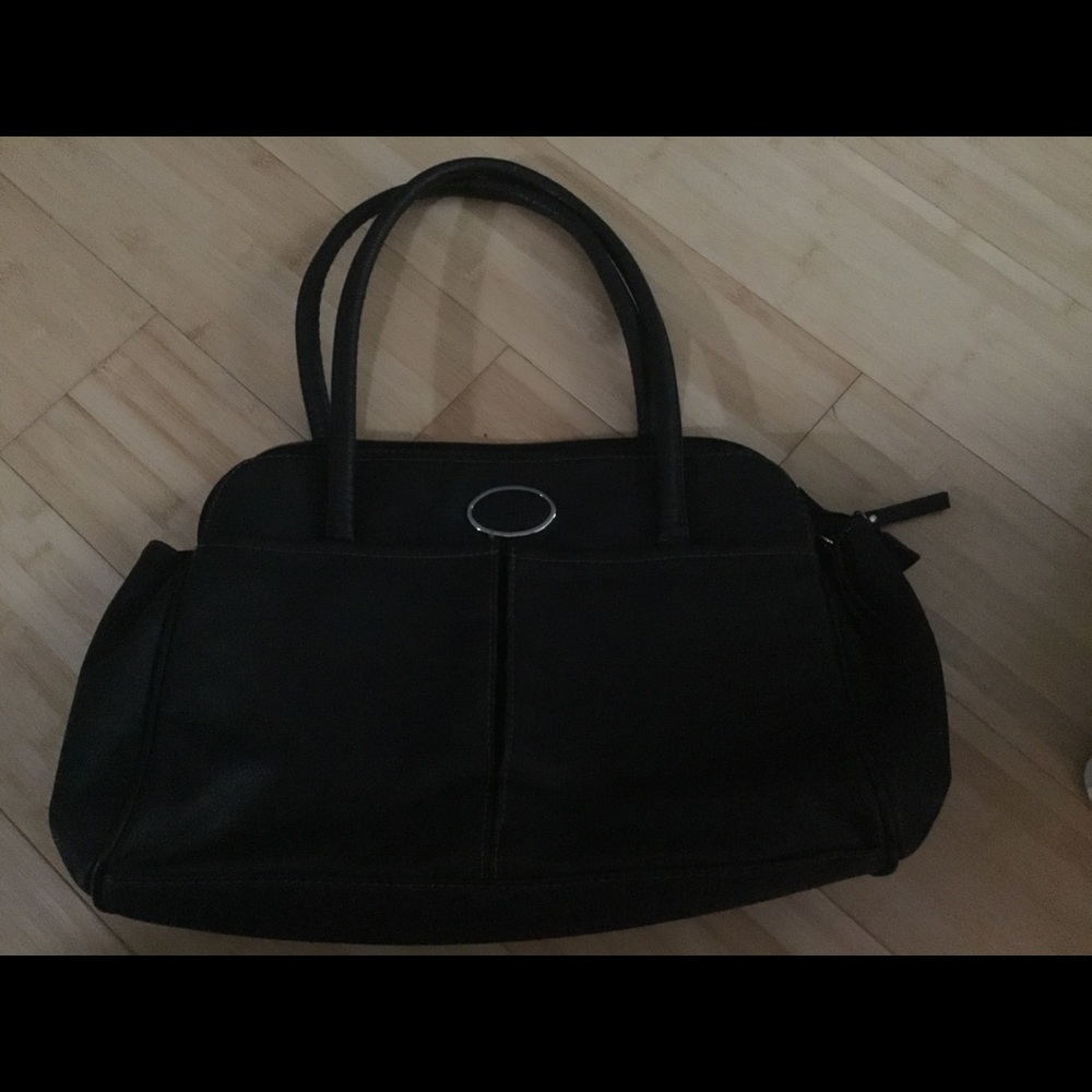 Black handbag